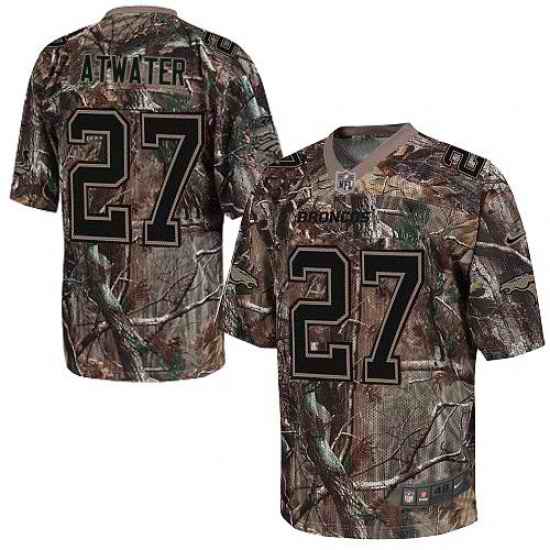 Nike Broncos #27 Steve Atwater Camo Men Stitched NFL Realtree Elite Jersey